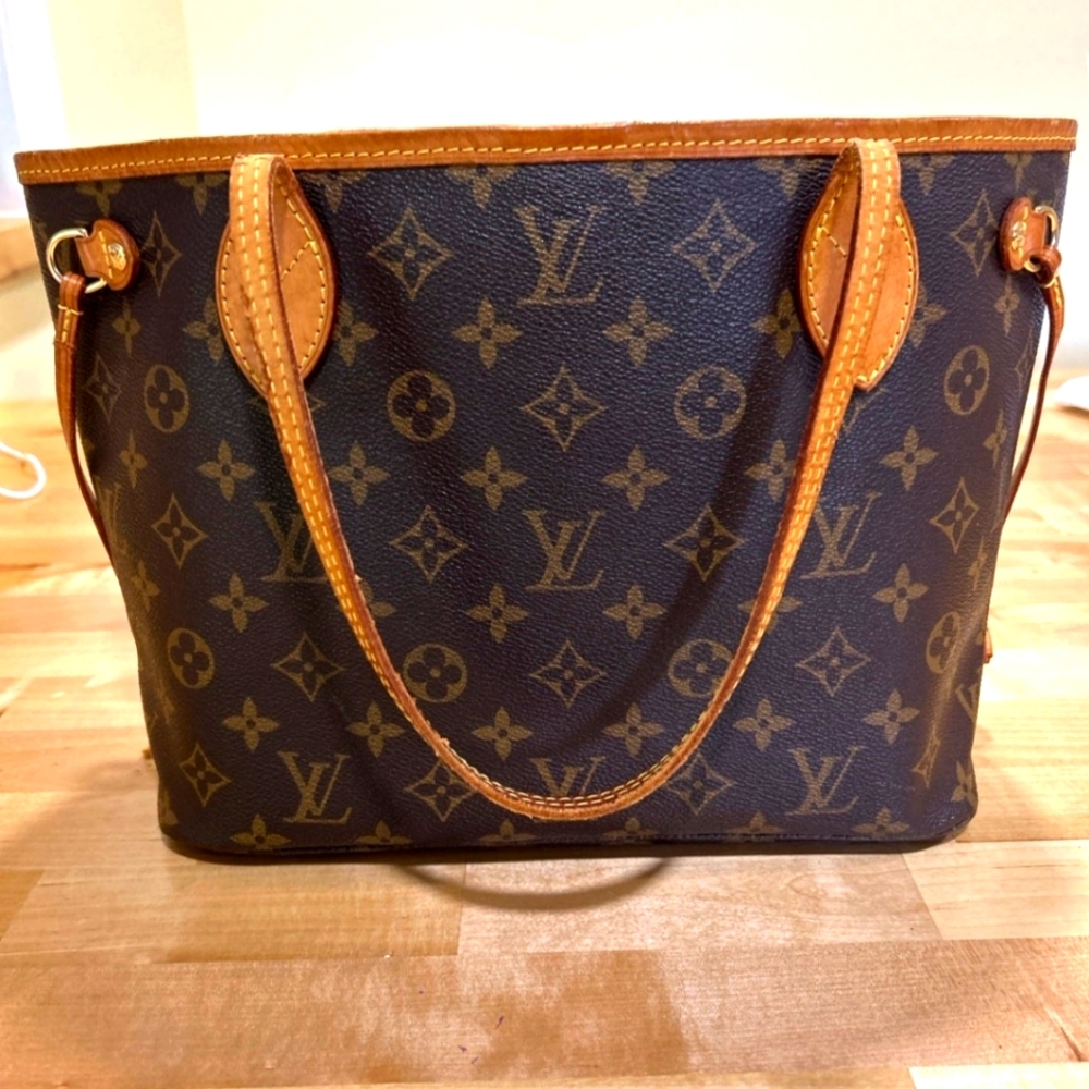 Louis Vuitton Neverfull PM bag With Bag Organizer